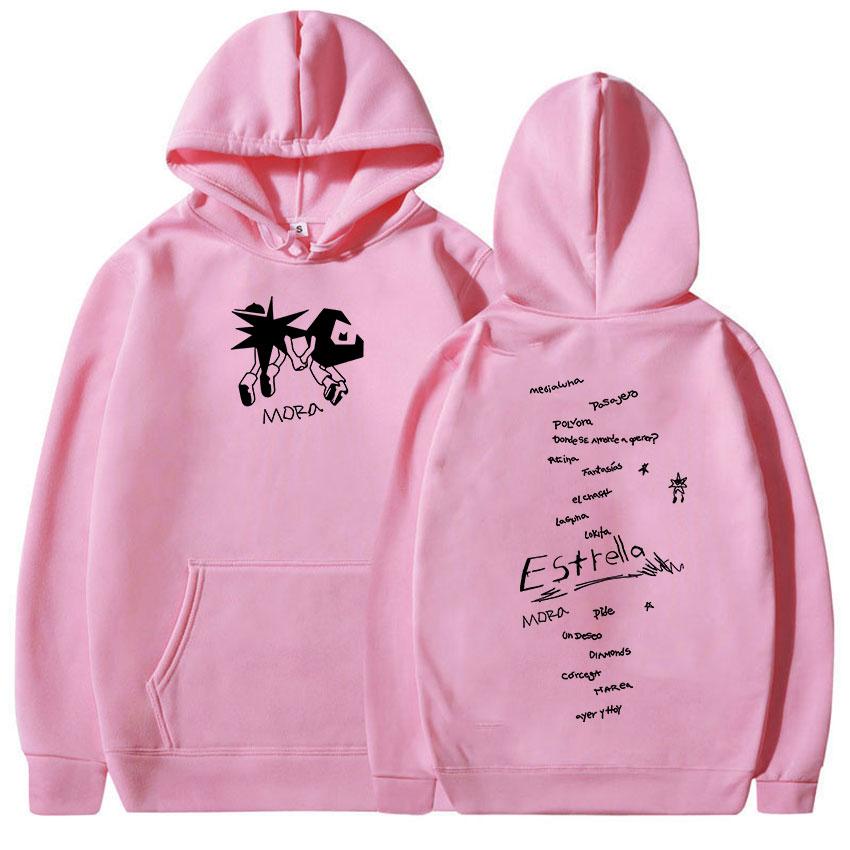 Rapper Mora Tour 2025 Print Hoodie Men Women Fans Clothing Fashion Oversized Sweatshirt Casual Retro Long Sleeve Pullover Hooded