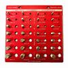 28-Hole Screw Nut Bolt Thread Checker, Metric & Imperial Gauge