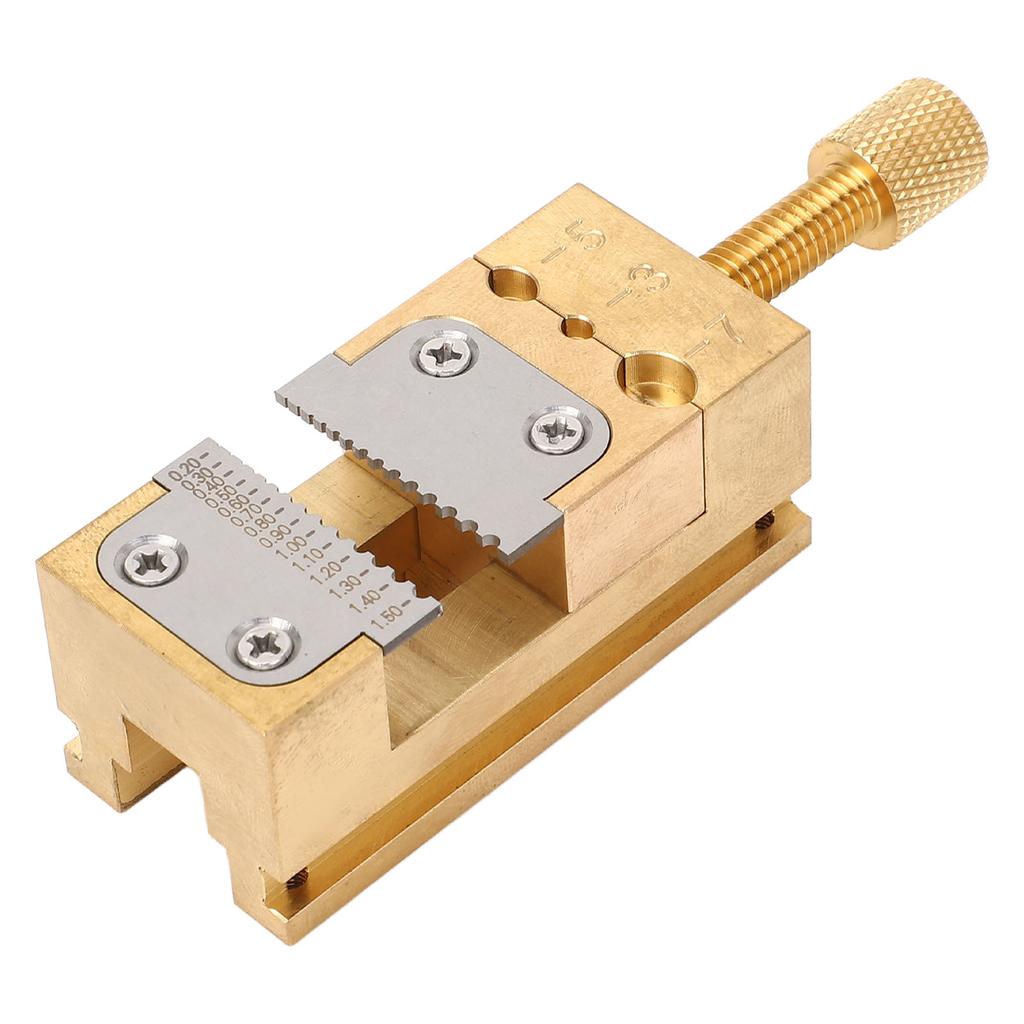 Watch Repair Vise Clamp for Jewelers Watchmaker Wheel Pointers Tube Clamp Home Metal Holder Tool 0.2 1.5mm Hole Dia