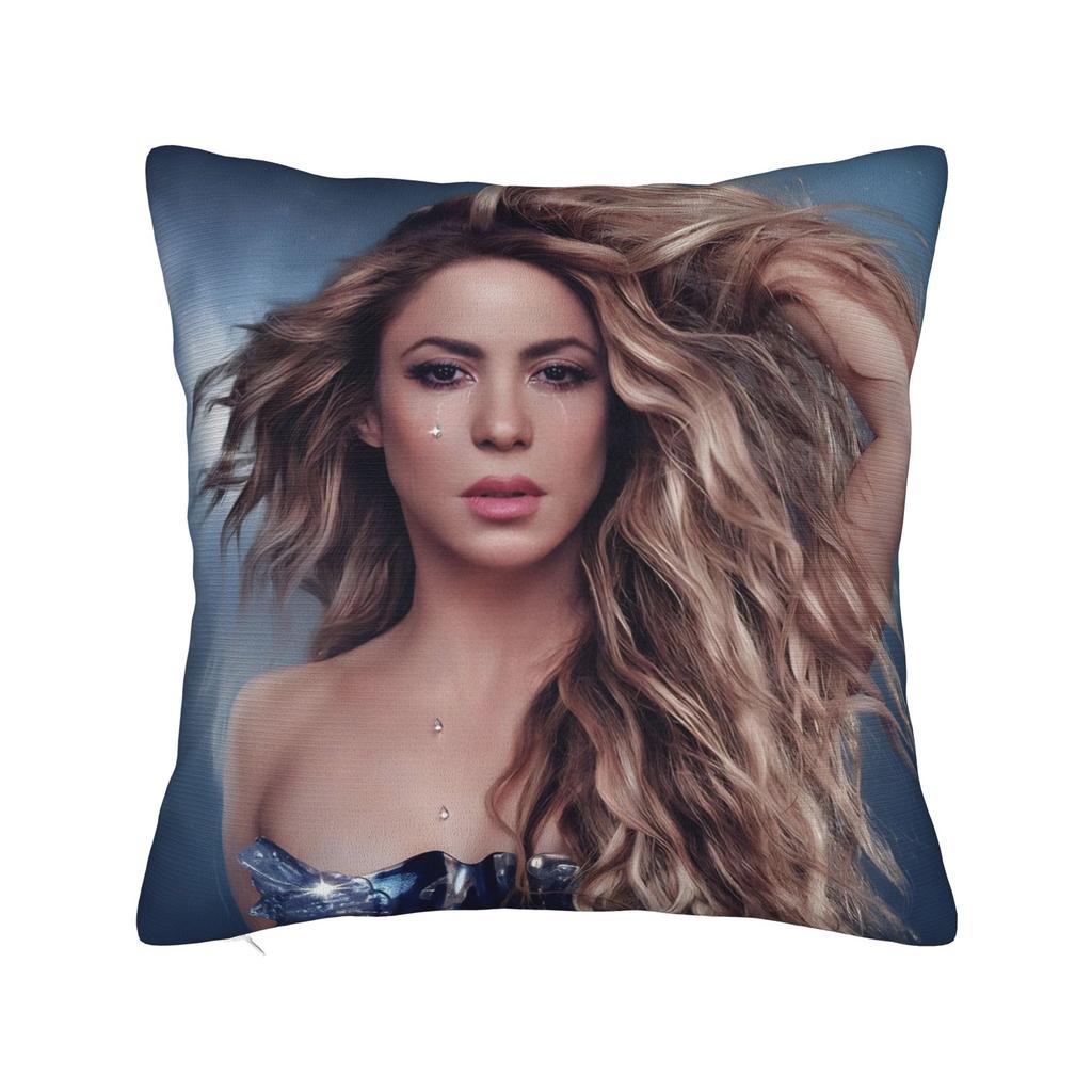 Singer S-Shakira Pillowcase Printed Cushion Cover Decoration Throw Pillow Case Cover Bedroom Square