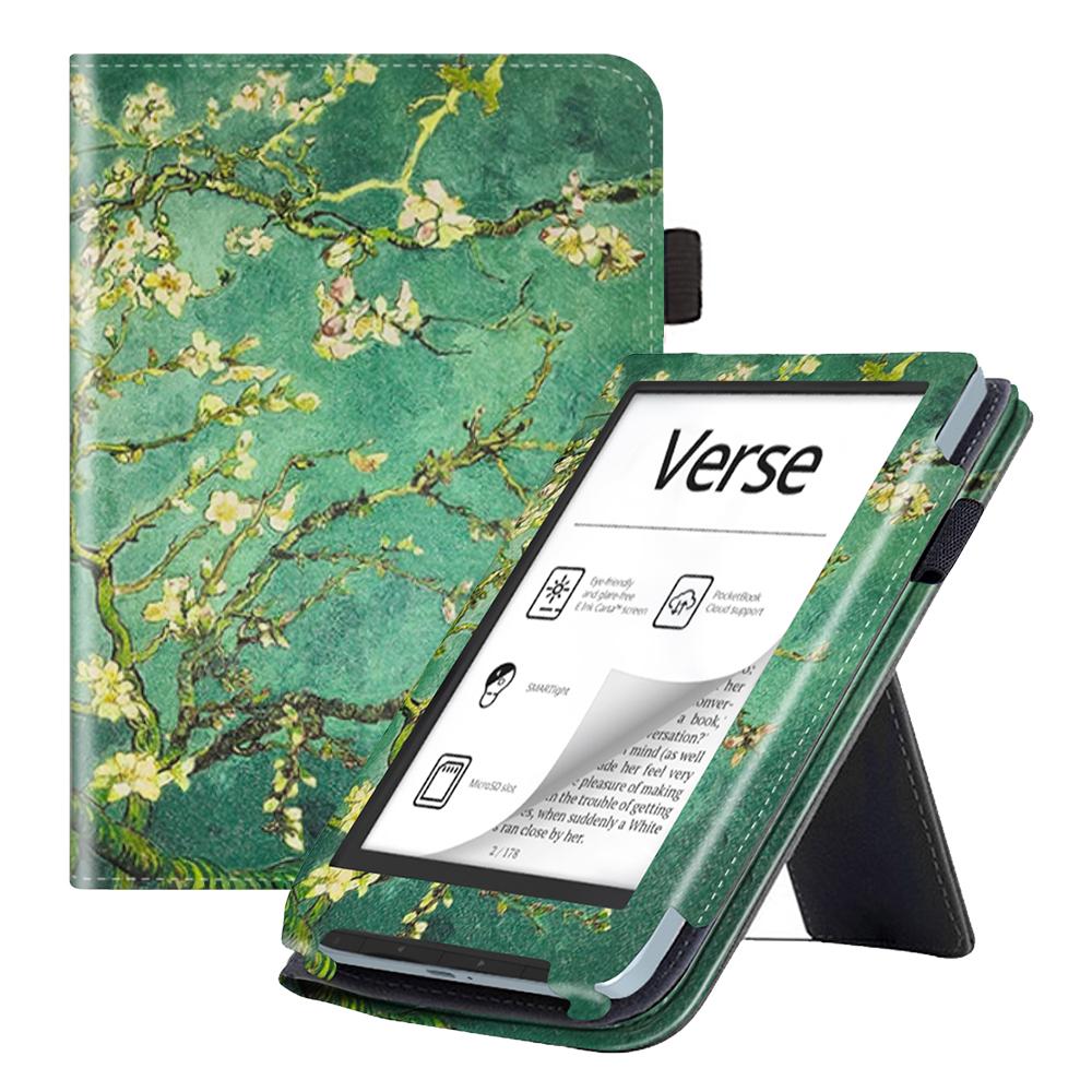 Hoesje Voor PocketBook 619 634K3 634 629 Verse Lite Pro Kleur, 6  E-reader Case Flip Book Funda met Achterste Standaard Zakformaat Zaken 629 Verse