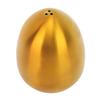 Egg Shaped Spice Jar Multipurpose 3 Holes Leakage Proof Stainless Steel Salt Pepper Dispenser for Kitchen