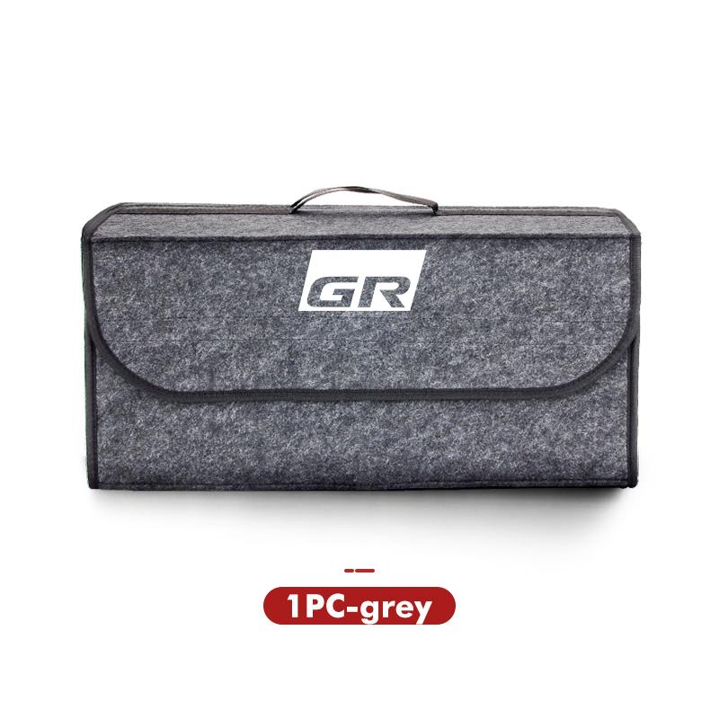 Car Trunk Storage Box Organizer Foldable Stowing Tidying Container Bag For S1 Yaris Corolla Rav4 CHR Auris Cruiser Prius JH0