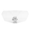 Motorcycle Windshield Windscreen Extension Adjustable Height Universal Protective Noise Reduction for Motorbikes Racing