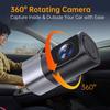1080P HD Dash Cam with Wi-Fi & Night Vision Dash Camera Cabin Dashcam Vehicle Video Dash Cam Wide Angle Car DVR