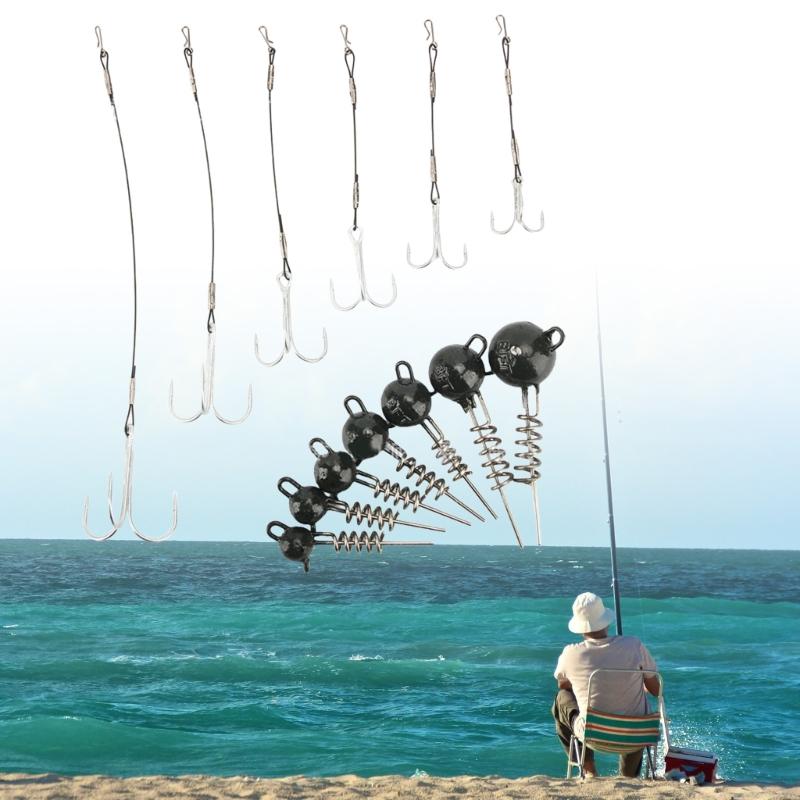 Fishing Small Round Bend Treble Hook Soft Lures Fishhook Soft Baits Treble Fish Hook Steel Wire Treble Fishing Hook