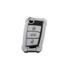TPU Mecha Car Remote Key Cover Case Shell Key Fob for Golf 7 MK7 Tiguan MK2 SEAT Ateca Leon FR 2 Ibiza Skoda Octavia Protector Holder