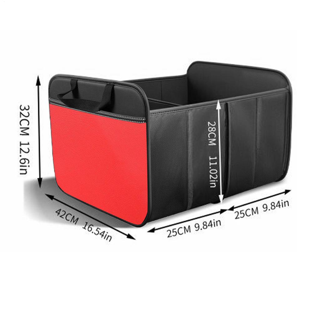 Car Trunk Storage Box Foldable Waterproof Trunk Organizing Box Large Cargo Car Storage Organizer For Truck RV Sedan Automotive