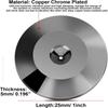 25x5mm Speaker Feet Pad Gold Speaker Amplifier Holder DVD Player Feet Mat  Speaker Amplifier