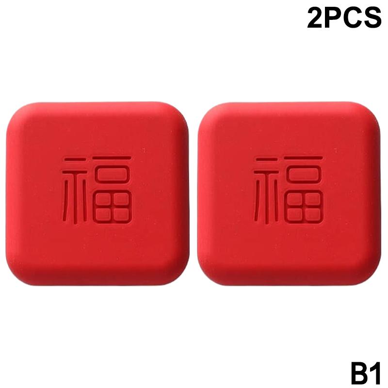 1/2/4 Stück Selbstklebende Silikon Türstopper Wandschutz Geräuschdämpfend Stoßdämpfend Puffer Crashpad Türgriffschutz