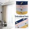 1M Vintage Chinese Crane Embroidered Jacquard Ribbon 6.5cm Trim Braid DIY Table Flag Trimmings Garment Hanfu Accessory Craft