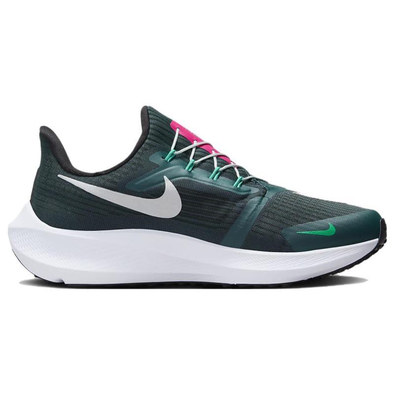 Nike Air Zoom Pegasus 39 FlyEase 'Deep Jungle Metallic Silver' Women's Sneakers DJ7383-301
