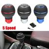 Universal Auto Manual Gear Stick Shift Knob 5/6 Speed Shifter Lever Cover Car ##