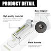 Adjustable Magnetic Gauge Tool, Camber Castor Strut Wheel Alignment Trument, Automotive Magnetic Castor Tire Gauge Tool For Most Cars Trucks RVs, Car
