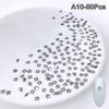 50Pcs Mini Size 3D Zircon Marquise Shape Nail Art  Charms Gem Stones Accessories Nail Decorations Supplies Materials
