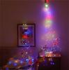 Cascading Lights For Christmas Tree, 8 Modes 200 Christmas LED String Lights, Christmas Tree Lights With Ring