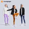 Moodytiger Girls' Soft High-Elastic Sport & Yoga Leggings
