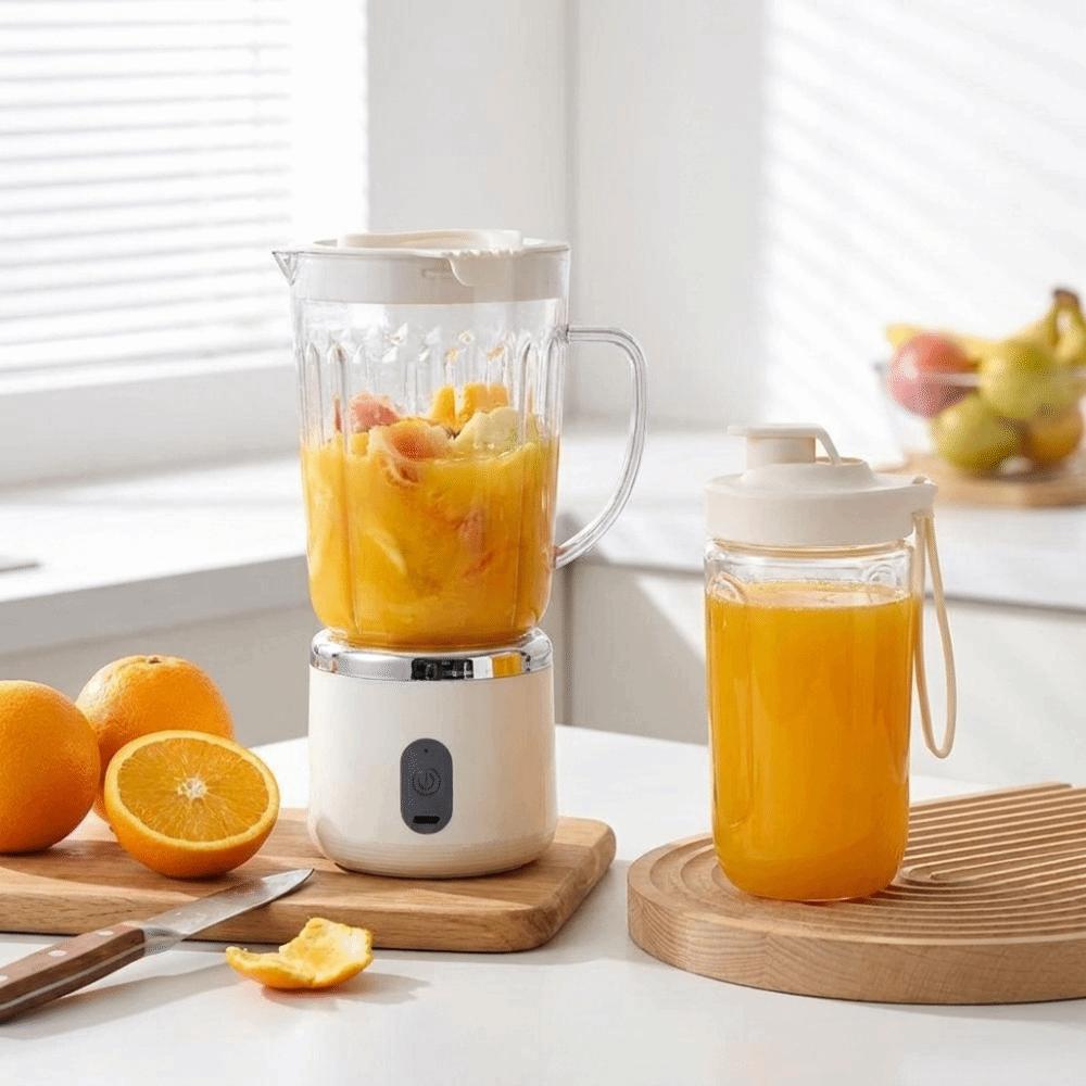Double Cup Electric Juicer 700Ml Capacity Mini Juicer Must Have USB Juicer Travel Use
