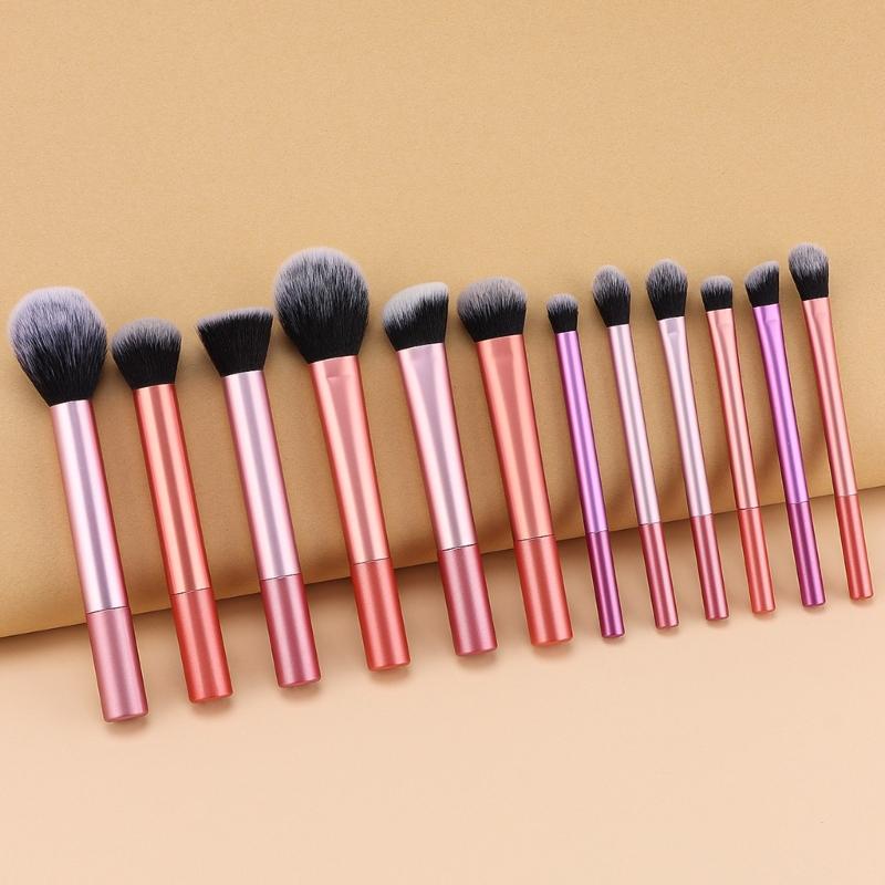 20x/Set Cosmetic Brush Makeup Brush Set with Storage Bag Eyeshadow Brush Concealer Brush Basic Essentials Brush Set
