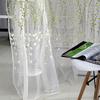 Wintersweet Curtain Tulle Window  Voile Drape Valance 1Panel Fabric