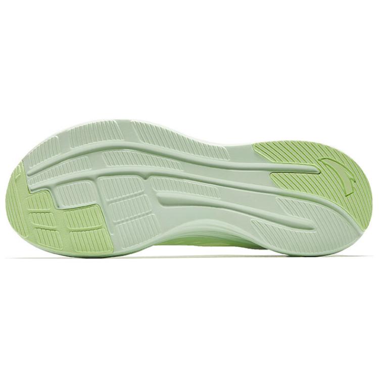 New Anta Running Collection Breathable Rebound Lightweight Low Top Casual Running Shoes Women's White Green 122525523-1
