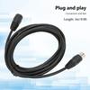 Durable Male to Female 5 Pin MIDI Flexible 9.8ft Keyboard Extension Cable Plug and Play Audio MIDI Cable Electronic Piano