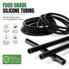 1Pcs Black Flexible Rubber Hose ID2-6mm Water Pipe Durable Garden Pipe  for Drink Water Faucet