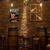 Vintage Whiskey Metal Tin Sign Pub Bar Wall Decor Man Cave