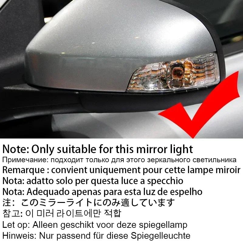 LED Dynamic Side Mirror Turn Signal Lights for Volvo S80 2007-2013 S60 V40 V50 V70 Sequential Indicator Blinker Lamps
