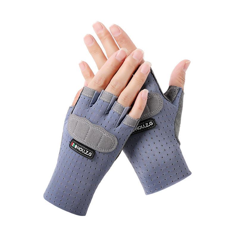 

2025 New Balance Bike Training Protection Unisex Half Finger Movement Anti-slip Breathable Protection Roller Skating Training L фіолетовий