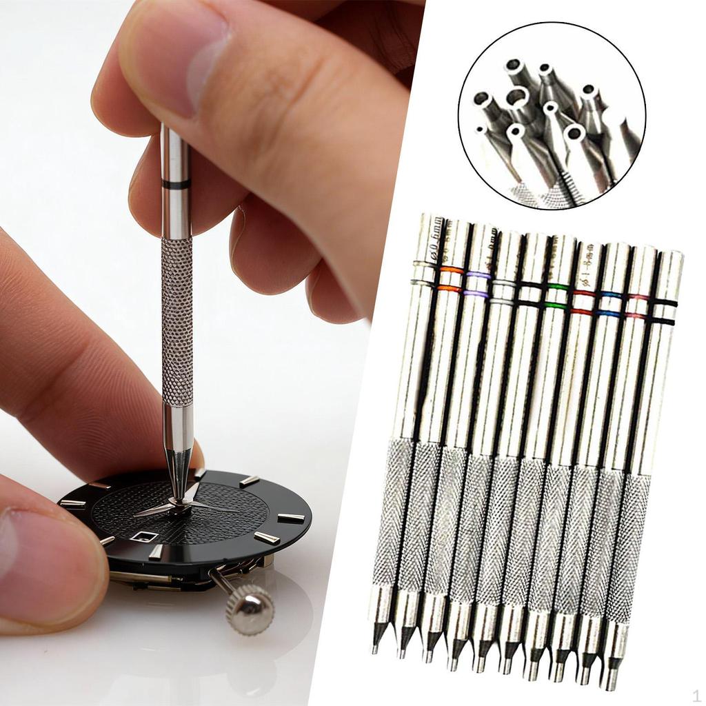 Watch Hand Presser Pushers Repair Tool Kit Stainless Steel Removal Watchmakers for