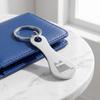Stainless Steel Trolley Key Holder Metal Ring Supermarket Keyring Shopping Cart Keychain  Men