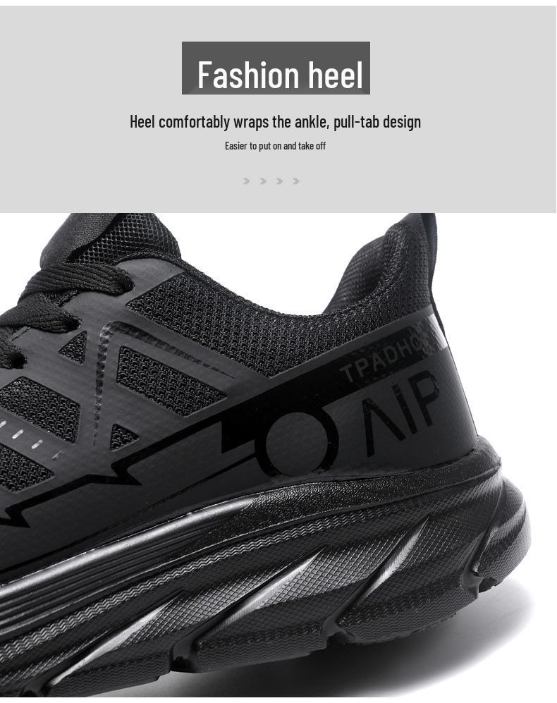 Men's 2025 Autumn/Winter Soft Sole Non-Slip Running Shoes - Fashionable, Wear-Resistant Casual Outdoor Sports Footwear