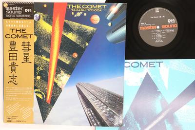 LP Record TAKASHI TOYODA  Comet Master Sound 30AH519PROMO CBS SONY 1980 Japan Obi New Age  Easy Listening Used