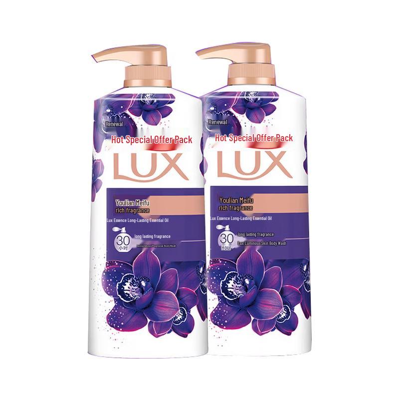 

LUX Essential Oil Fragrance Shower Gel Set - Mystical Lotus