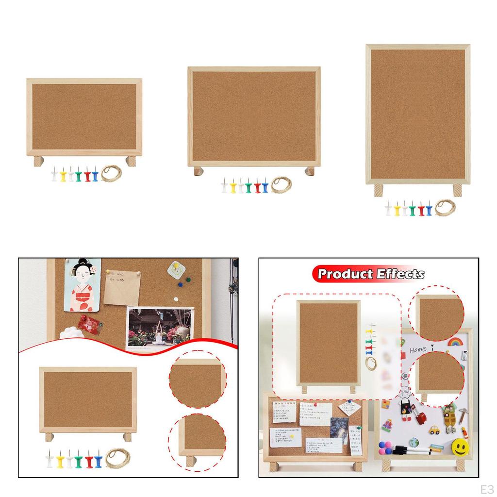 Korkpinnwand Bulletin Niedliche Fotoausstellung Dekorative Hängende Pinnwand für Zuhause