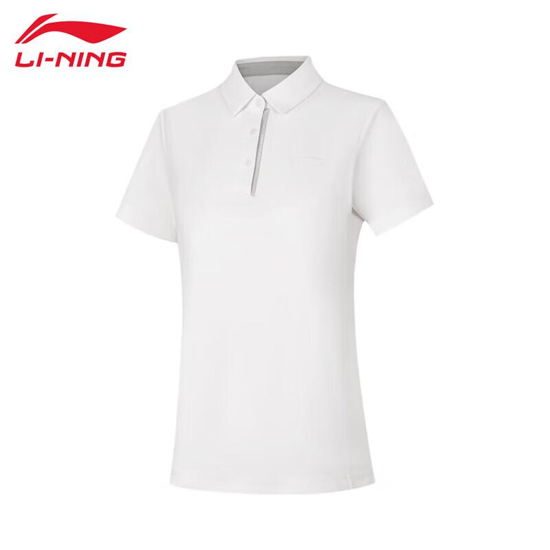 Li-Ning Women s Short Sleeve Polo Shirt S