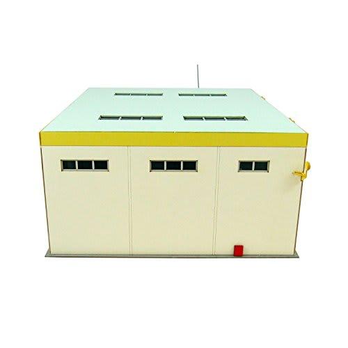 Sankei 1/144 Aviation Scene Series Flying Club Aircraft Storage Shed MK08-12 Paper Craft