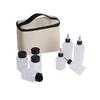 6Pcs Portable Seasoning Bottle Set Kitchen Seasoning Container Outdoor Barbecues Spices Jar  Picnics Supplies Easy To Carry