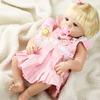 23'' Reborn Silicone Handmade Lifelike Baby Doll Realistic Newborn Gift +Clothes
