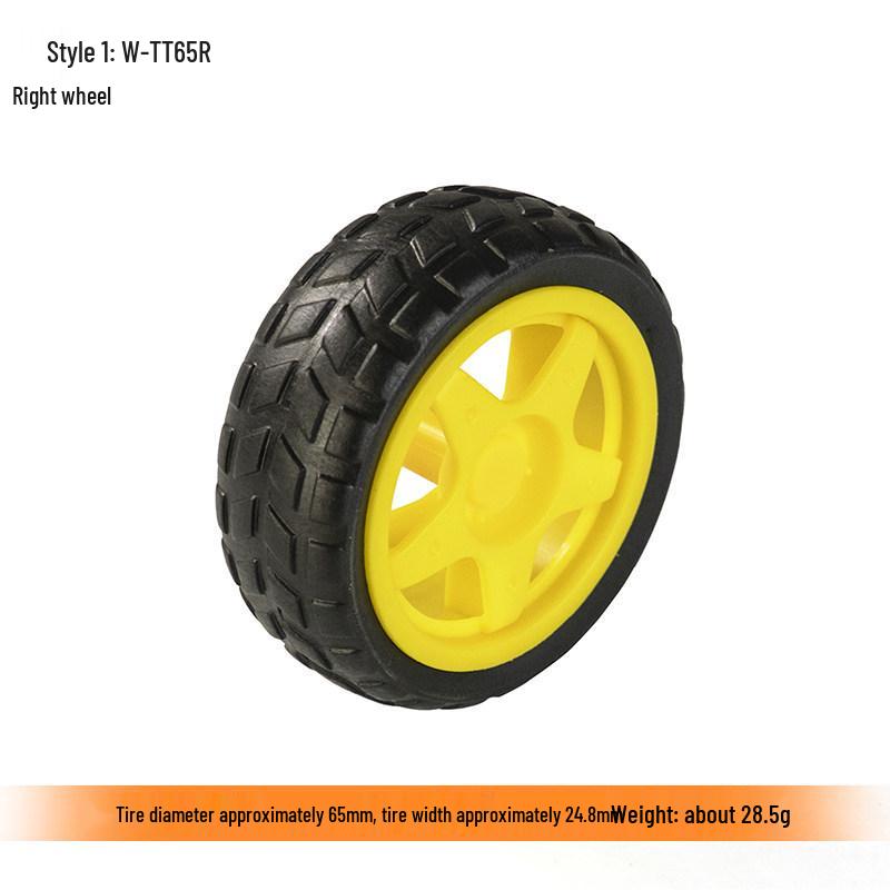 

Smart Car Robot Rubber Wheel & Motor Accessory Kit