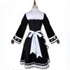 [milky Time] Re:ZERO -Starting Life In Another World- Re:ZERO Cosplay Maid Clothes Halloween Rem Lamb Long Sleeve (Lamb, Long Sleeve Maid, M)