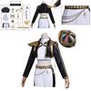 Kpop Demon Hunters Anime Character Black Gold Halloween Role Playing Costume With Pu Leather