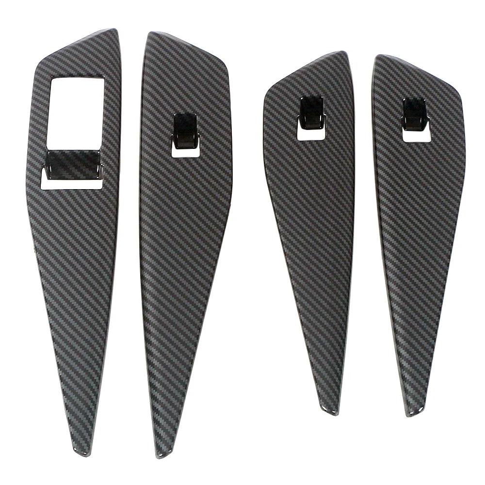 For Volkswagen VW ID.4 ID4 2024 2024 2024 Car Door Armrest Window Glass Lift Switch Button Trim Frame Decorate Cover Sticker