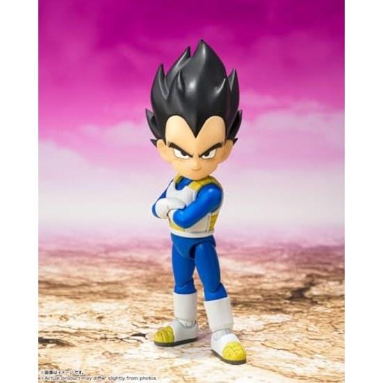 TAMASHII NATIONS S.H. Figuarts Dragon Ball DAIMA Vegeta (Mini) -DAIMA- Approximately 70mm PVC ABC Made Painted Movable Figure