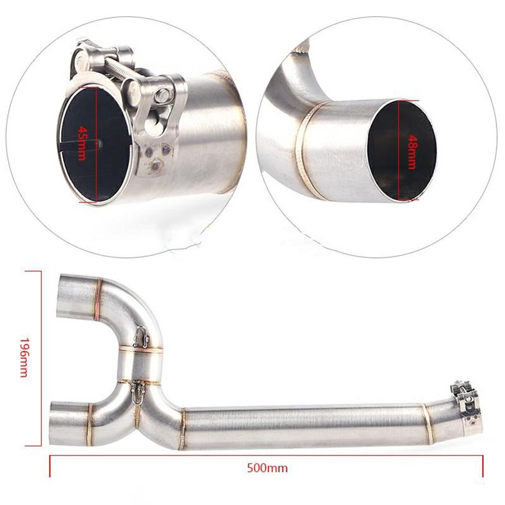 FZ6 Series Motorcycle Exhaust Pipe Modification