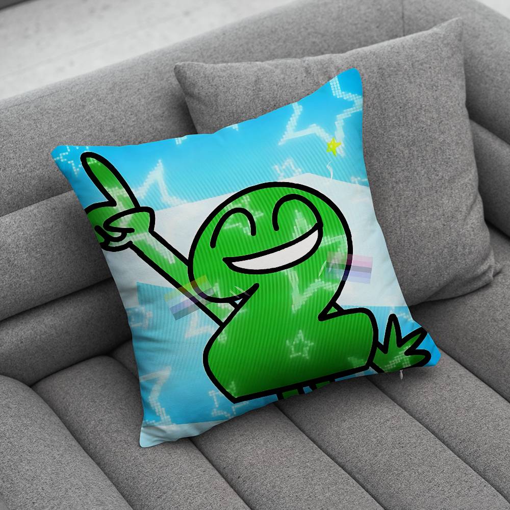 BFDI Battle for Dream Island Pillow Case For Home Bedroom Car Office Decoration Living Room Sofa Cushion Cover Suitable