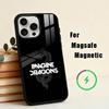 Anthemic BAND Imagine Dragons Phone Case For iPhone17,16,15,14,13,12,11 Plus,Pro Max Magnetic For Magsafe Wireless Charging