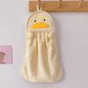 Handtuch zum Aufhängen, saugfähiges Handtuch, Kinderhandtuch, Babyhandtuch, niedliche Pinguin-Ente, weich und hautfreundlich