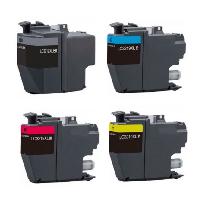 Brother MFC-J 5830 DW-LC3219XL - Pack de 4 Cartouches compatible Nopan-ink